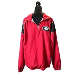 Vintage 58 Sports UGA Bulldogs 1/4 Zip Pullover, Size Large